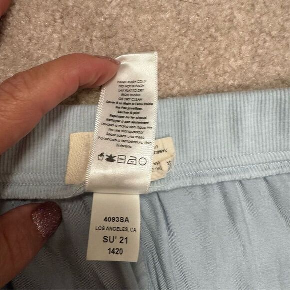 VGUC Nation Women's Blue Mini Skirt Size S Casual Elastic Waist - Picture 5 of 5